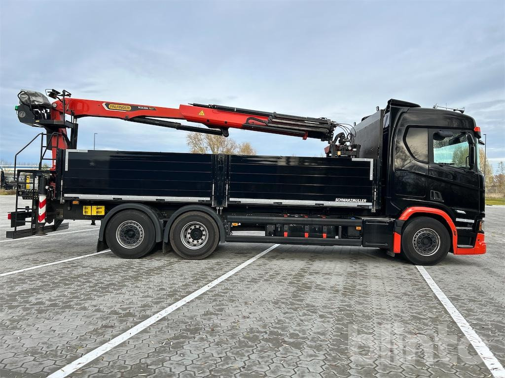 Scania R 460 B6x2*4NB Baustoffpritsche & Palfinger PK 22.001 L TEC7 Ladekran - Dropside/ Flatbed truck, Crane truck: picture 4 Scania R 460 B6x2*4NB Baustoffpritsche & Palfinger PK 22.001 L TEC7 Ladekran - Dropside/ Flatbed truck, Crane truck: picture 4