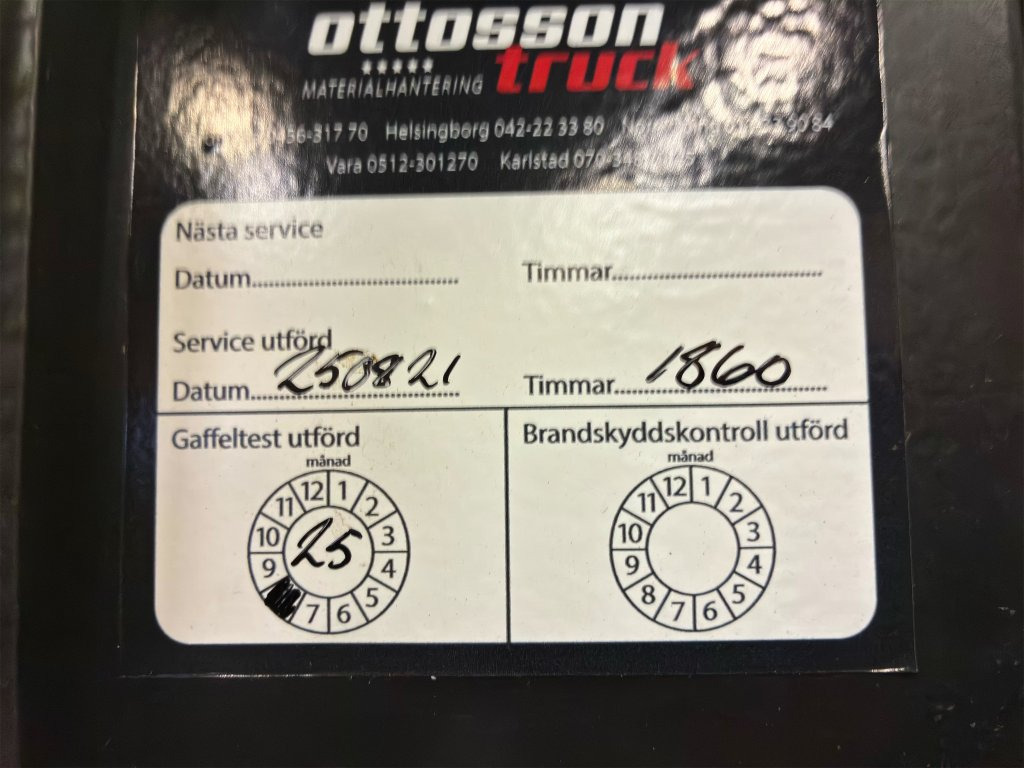 Electric forklift Toyota 8FBMT50: picture 40