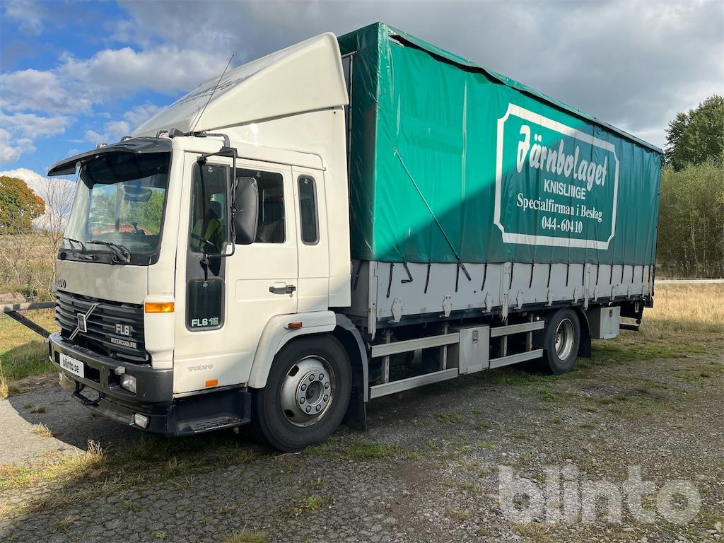 VOLVO FL 615 4X2 - Curtainsider truck: picture 1 VOLVO FL 615 4X2 - Curtainsider truck: picture 1