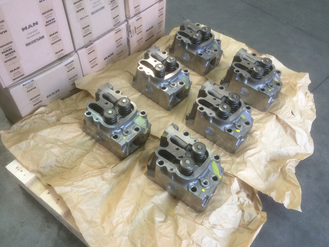 TESTATA MAN E2866 / E2876 / E2848 / E2842 - GAS - Cylinder head: picture 3 TESTATA MAN E2866 / E2876 / E2848 / E2842 - GAS - Cylinder head: picture 3