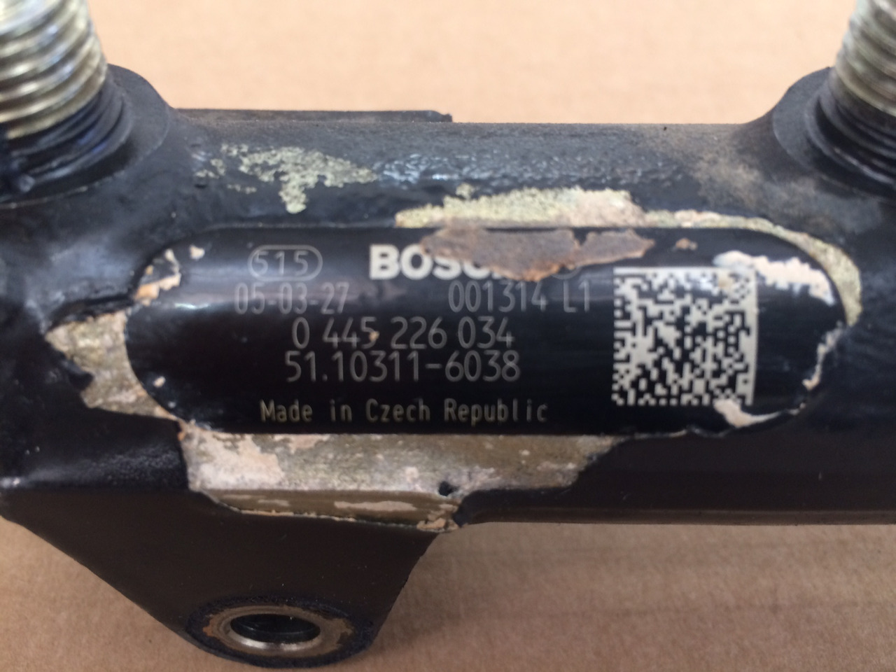 TUBO PRESSIONE COMMON RAIL MAN 51103116038 - Fuel system: picture 4 TUBO PRESSIONE COMMON RAIL MAN 51103116038 - Fuel system: picture 4