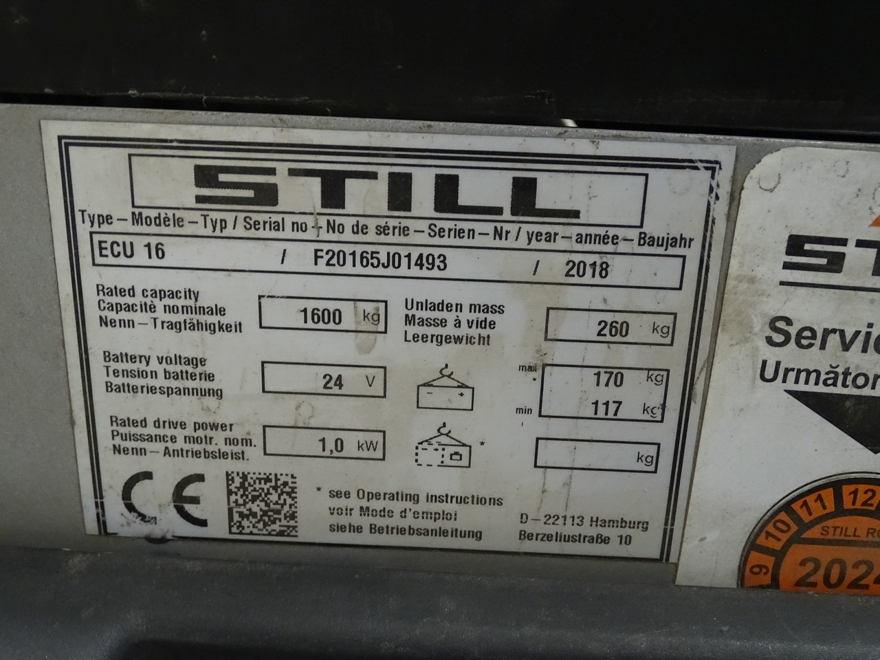 Still ECU16 - Pallet truck: picture 5 Still ECU16 - Pallet truck: picture 5