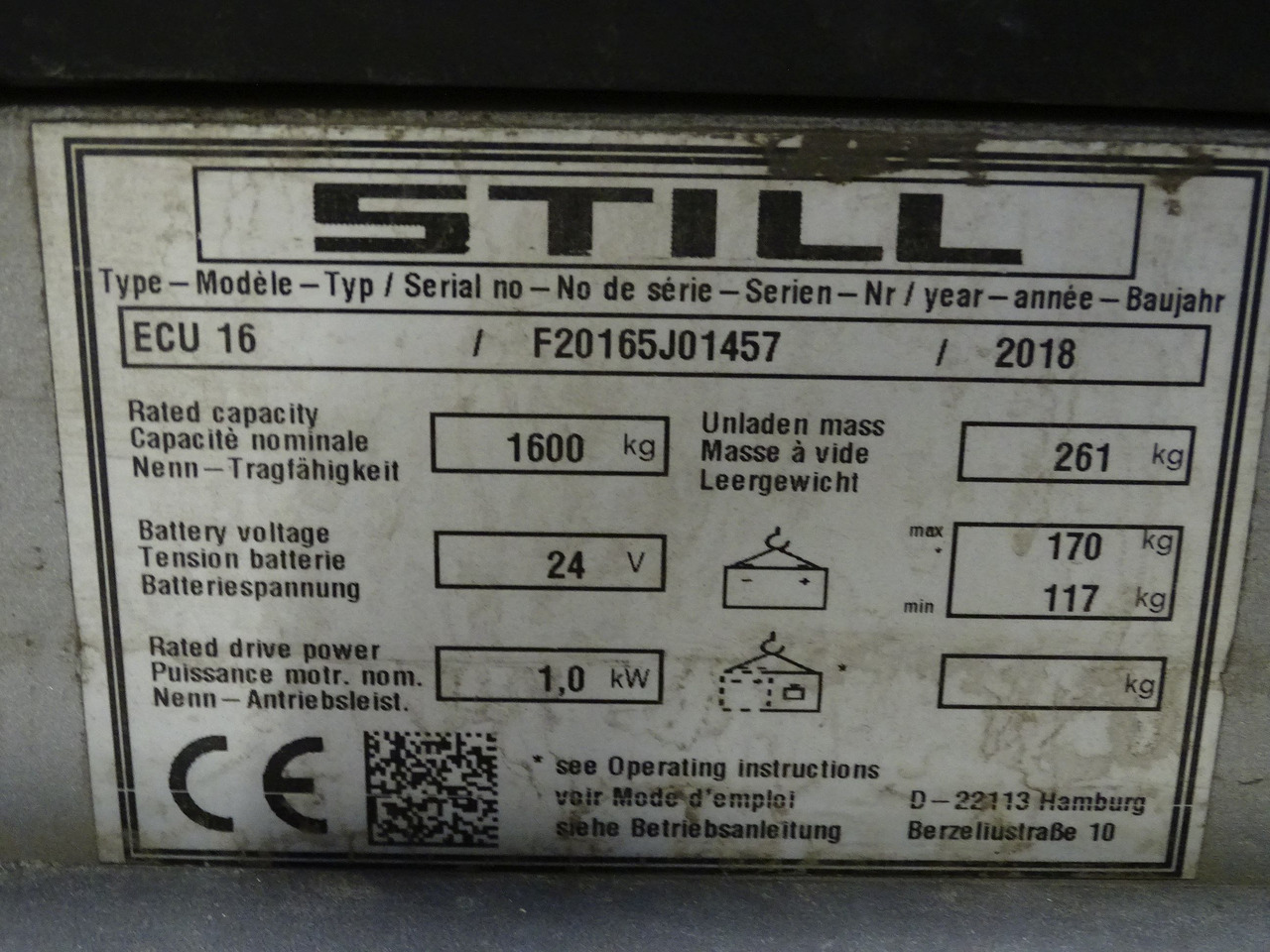 Still ECU16 - Pallet truck: picture 5 Still ECU16 - Pallet truck: picture 5