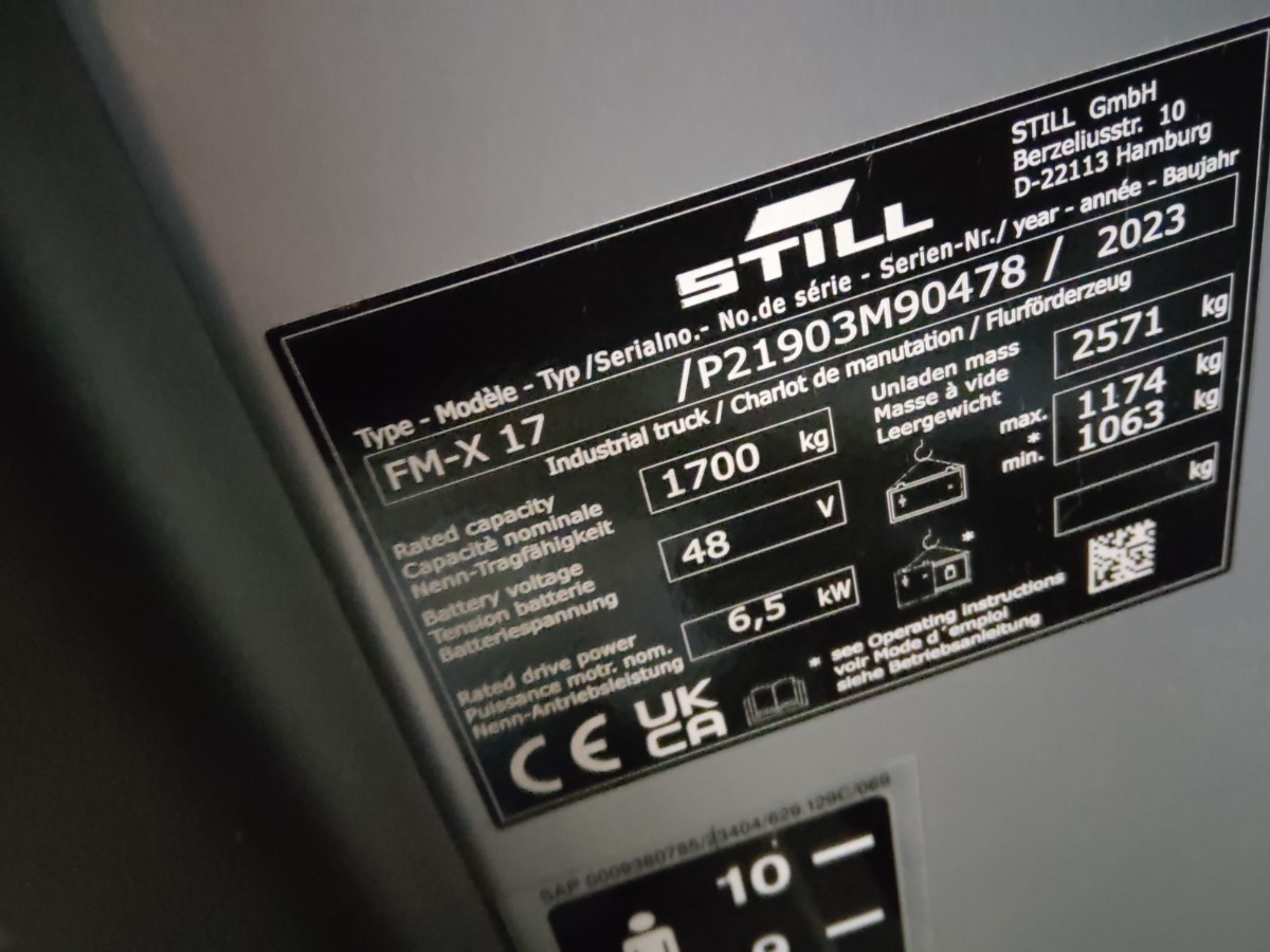 Still FM-X17 - Reach truck: picture 5 Still FM-X17 - Reach truck: picture 5