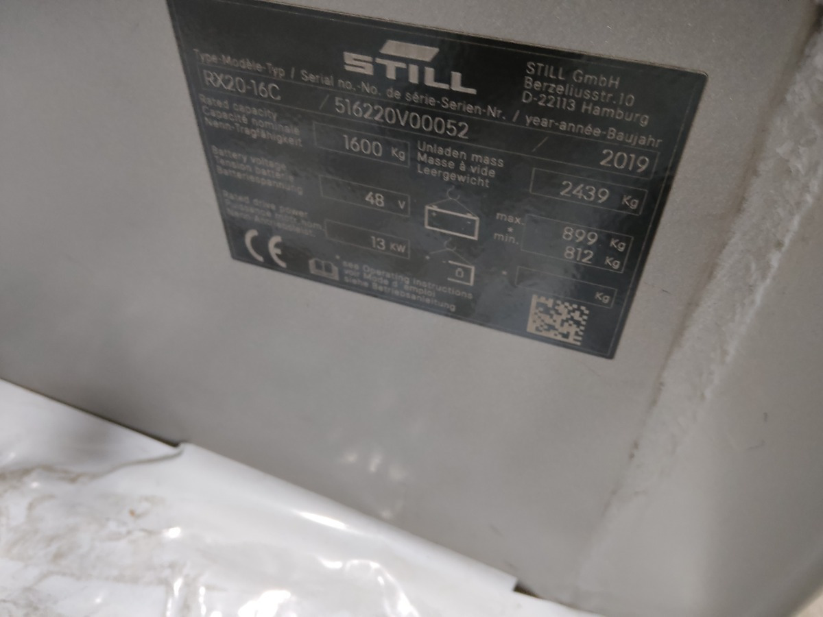 Electric forklift Still RX20-16C: picture 7