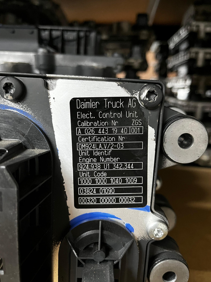 Mercedes ECU PLD OM924 - ECU: picture 2 Mercedes ECU PLD OM924 - ECU: picture 2