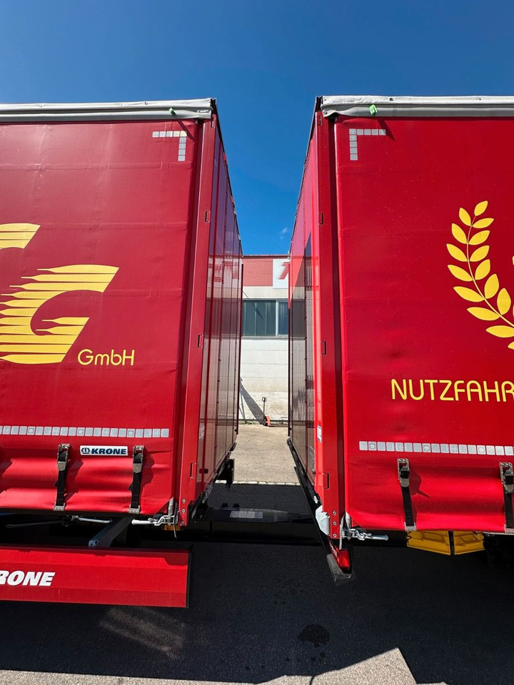 Curtainsider truck MAN 26.520 6x2 LL Durchlader Festaufbau, Anhänger: picture 11