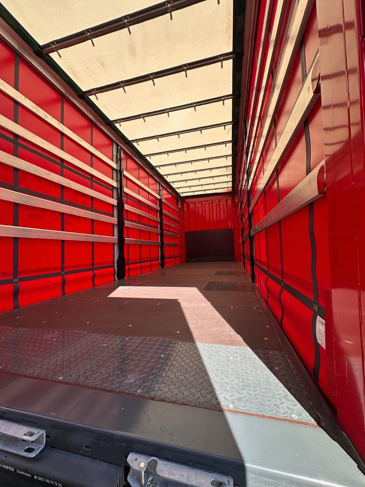 Curtainsider truck MAN 26.520 6x2 LL Durchlader Festaufbau, Anhänger: picture 9
