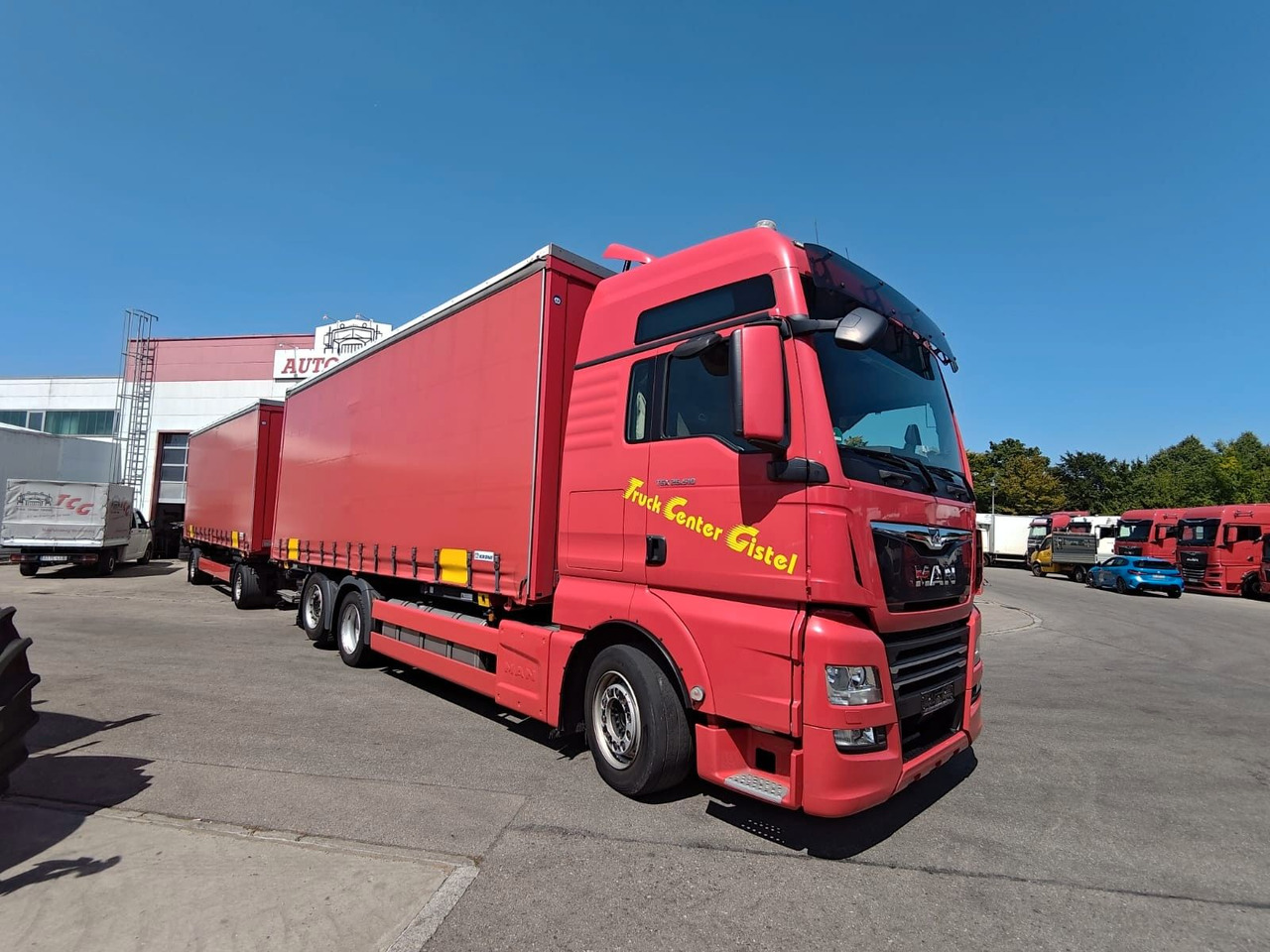 MAN TGX 26.510 6x2-4 LL*WB*Krone AZ18 + Krone WP7.3 - Container transporter/ Swap body truck: picture 1 MAN TGX 26.510 6x2-4 LL*WB*Krone AZ18 + Krone WP7.3 - Container transporter/ Swap body truck: picture 1
