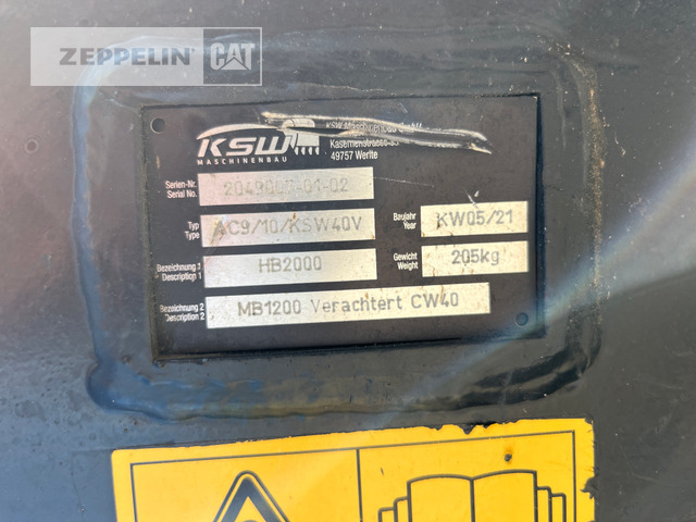 Atlas-Copco MB1500 Hydraulikhamm - Hydraulic hammer for Construction machinery: picture 5 Atlas-Copco MB1500 Hydraulikhamm - Hydraulic hammer for Construction machinery: picture 5