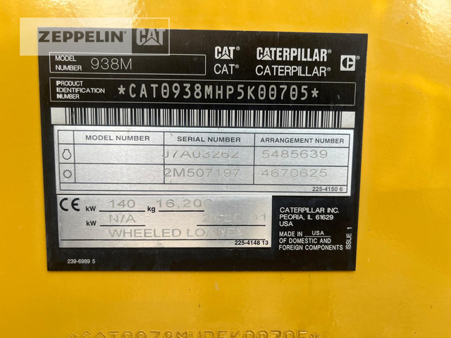 Wheel loader Cat 938M: picture 23