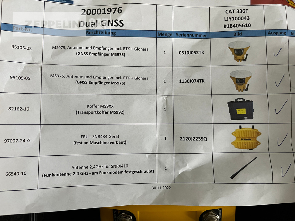 Trimble GPS 3D Steuerung - Navigation system for Construction machinery: picture 5 Trimble GPS 3D Steuerung - Navigation system for Construction machinery: picture 5