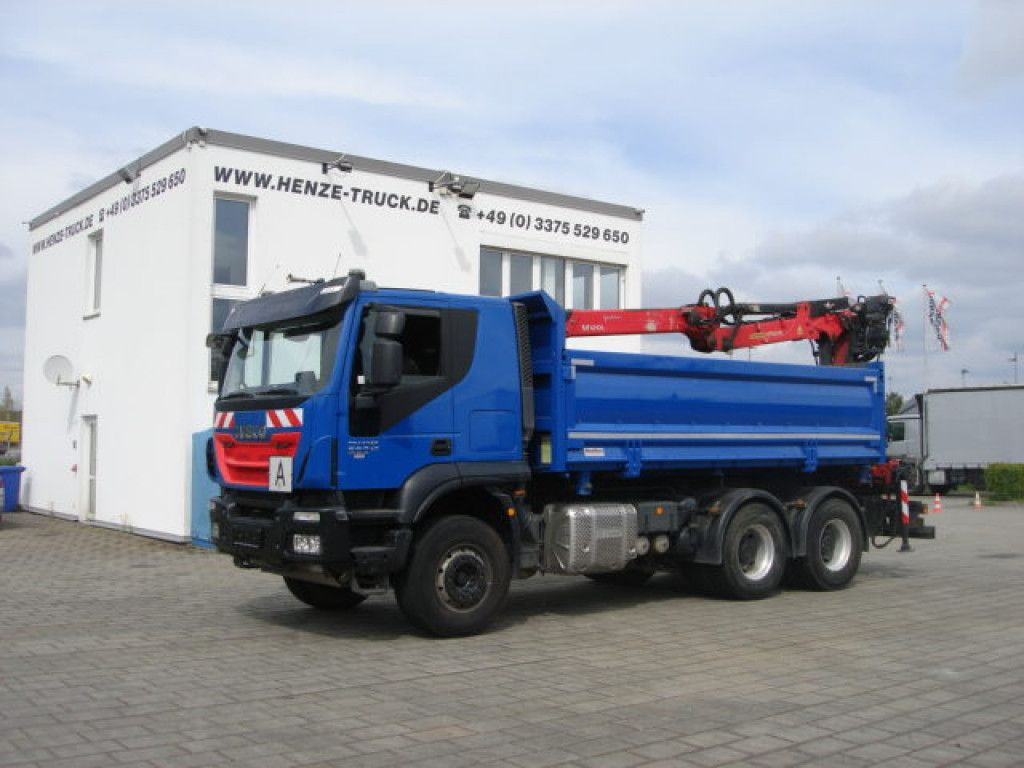Iveco TRACKER 260T50 6x4 3-Achs Kipper Heckkran Espilo - Crane truck: picture 5 Iveco TRACKER 260T50 6x4 3-Achs Kipper Heckkran Espilo - Crane truck: picture 5