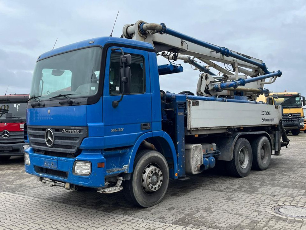 MERCEDES-BENZ Actros 2632 6x4 Betonpumpe Schwing 24m - Concrete pump truck: picture 1 MERCEDES-BENZ Actros 2632 6x4 Betonpumpe Schwing 24m - Concrete pump truck: picture 1