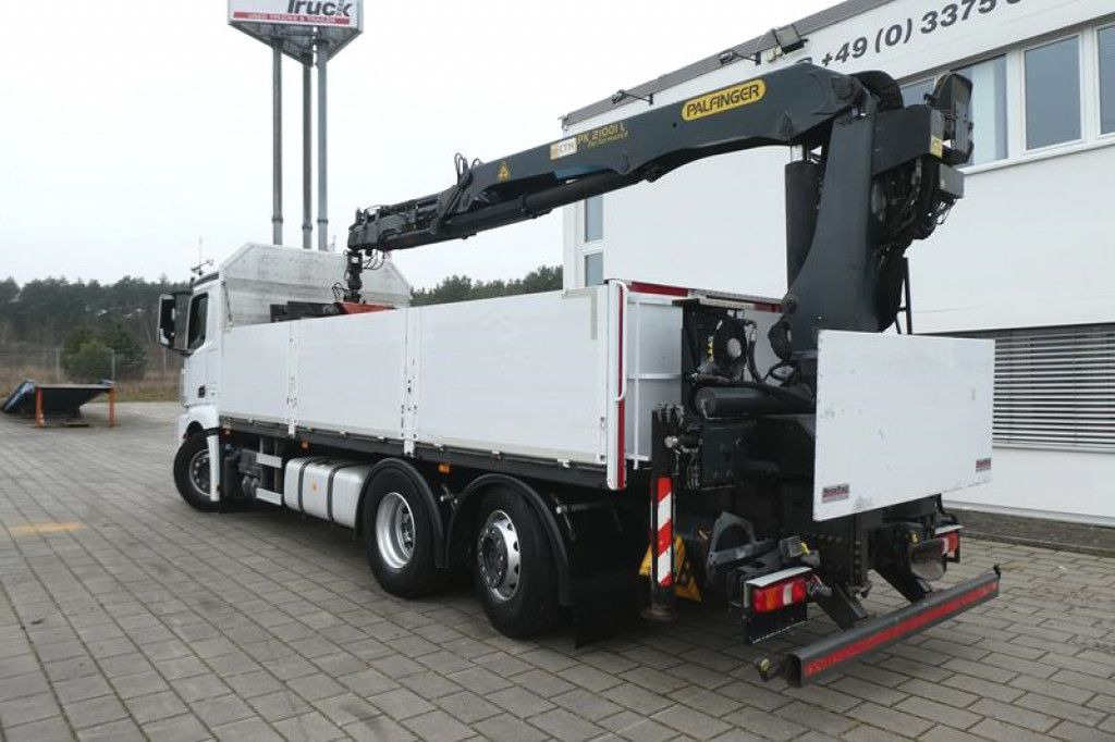Mercedes-Benz Antos 2543 L/6x2 Pritsche Heckkran - Crane truck: picture 4 Mercedes-Benz Antos 2543 L/6x2 Pritsche Heckkran - Crane truck: picture 4