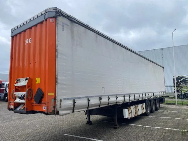 Krone SD schuifzeiloplegger 3 asser bpw assen, trommelremmen - Curtainsider semi-trailer: picture 1 Krone SD schuifzeiloplegger 3 asser bpw assen, trommelremmen - Curtainsider semi-trailer: picture 1