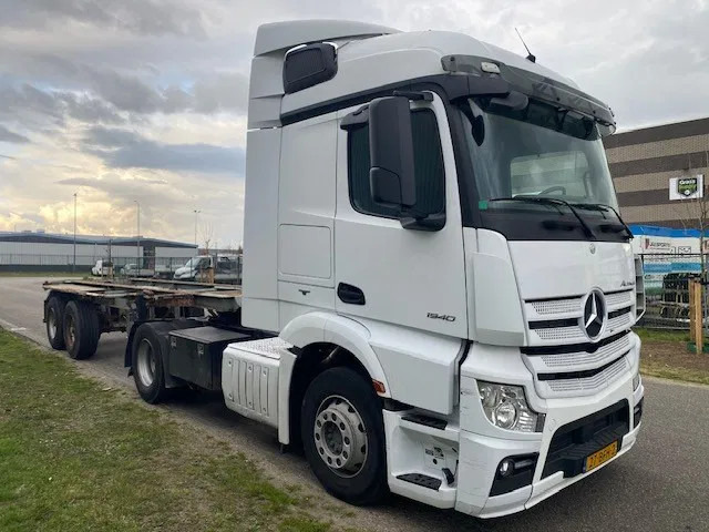 Mercedes-Benz Actros 1840 stream space cabine met spoilers zonneklep, apk gekeurd - Tractor unit: picture 4 Mercedes-Benz Actros 1840 stream space cabine met spoilers zonneklep, apk gekeurd - Tractor unit: picture 4
