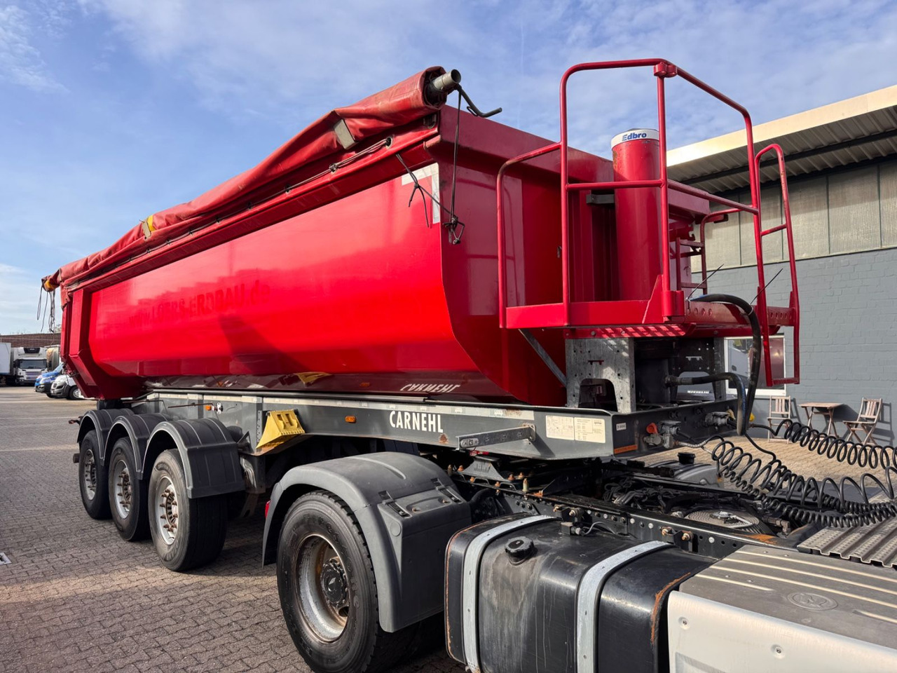 Carnehl CHKS /HH 24m³ HARDOX Stahlmulde Liftachse - Tipper semi-trailer: picture 5 Carnehl CHKS /HH 24m³ HARDOX Stahlmulde Liftachse - Tipper semi-trailer: picture 5