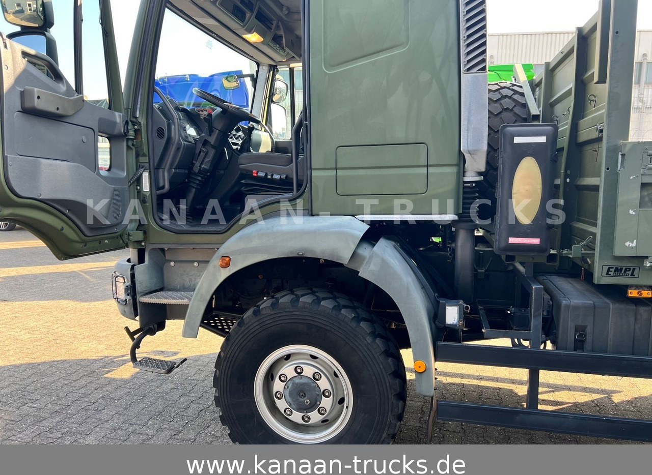 Dropside/ Flatbed truck Iveco ML100E22WM-BW  4x4 Miltär Camper Exped  8.670Km: picture 17