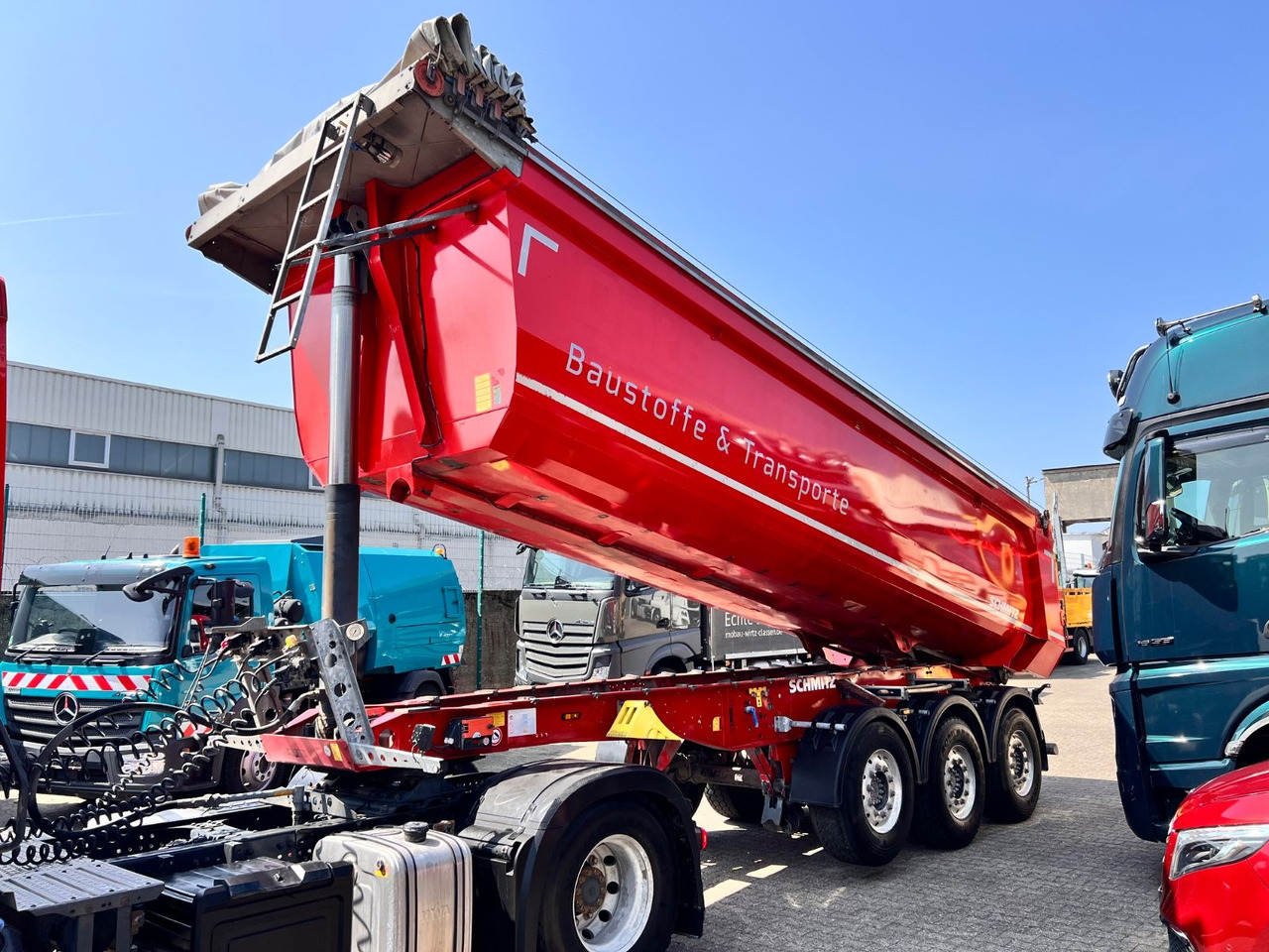 Schmitz Cargobull SKI 24 SL7,2 Cramaro el.Verdeck Leerg. 6.133Kg - Tipper semi-trailer: picture 2 Schmitz Cargobull SKI 24 SL7,2 Cramaro el.Verdeck Leerg. 6.133Kg - Tipper semi-trailer: picture 2