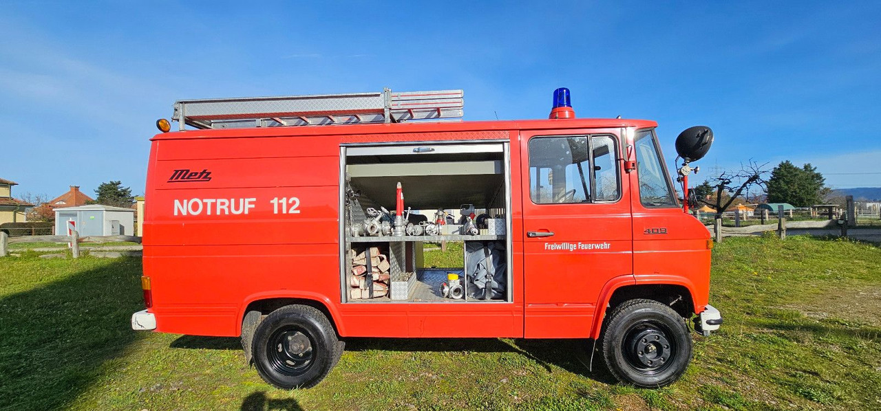 Van Mercedes-Benz 409 Feuerwehr Oldtimer Eventfahrzeug Traumauto: picture 12 Van Mercedes-Benz 409 Feuerwehr Oldtimer Eventfahrzeug Traumauto: picture 12