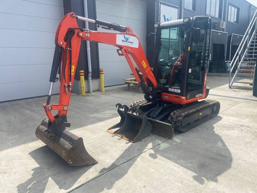 Kubota U 27-4 - Mini excavator: picture 1 Kubota U 27-4 - Mini excavator: picture 1