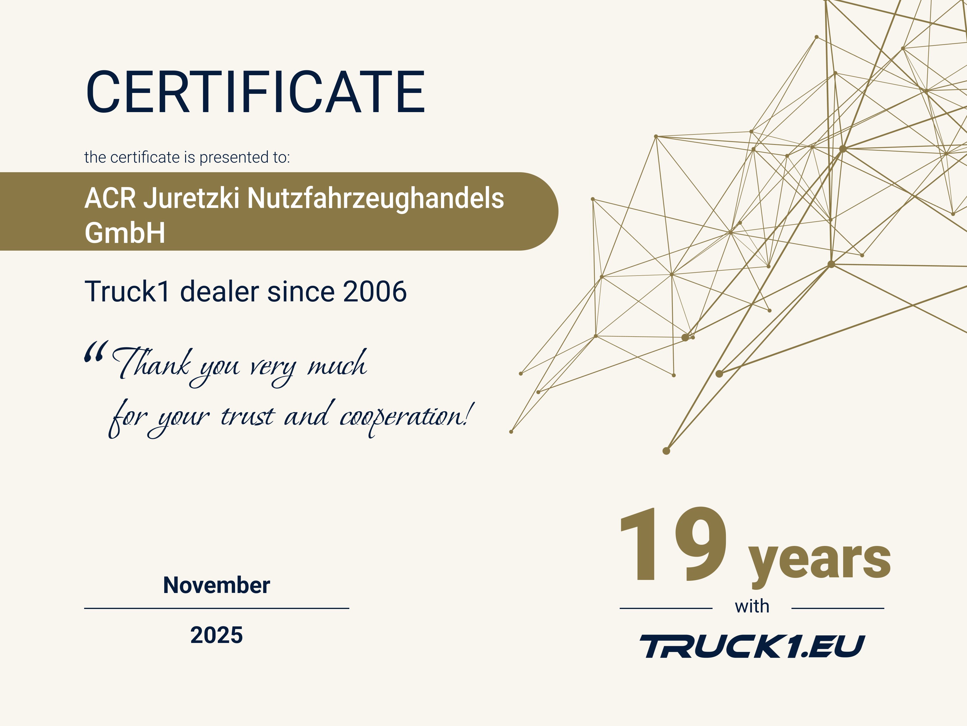 certificate certificate